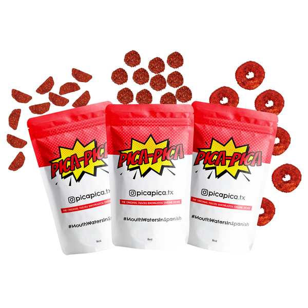 Best Sellers 8oz Bags | BUY 2 GET 1 FREE - PICA-PICA TX INC Best Sellers 8oz Bags | BUY 2 GET 1 FREE - PICA-PICA TX INC