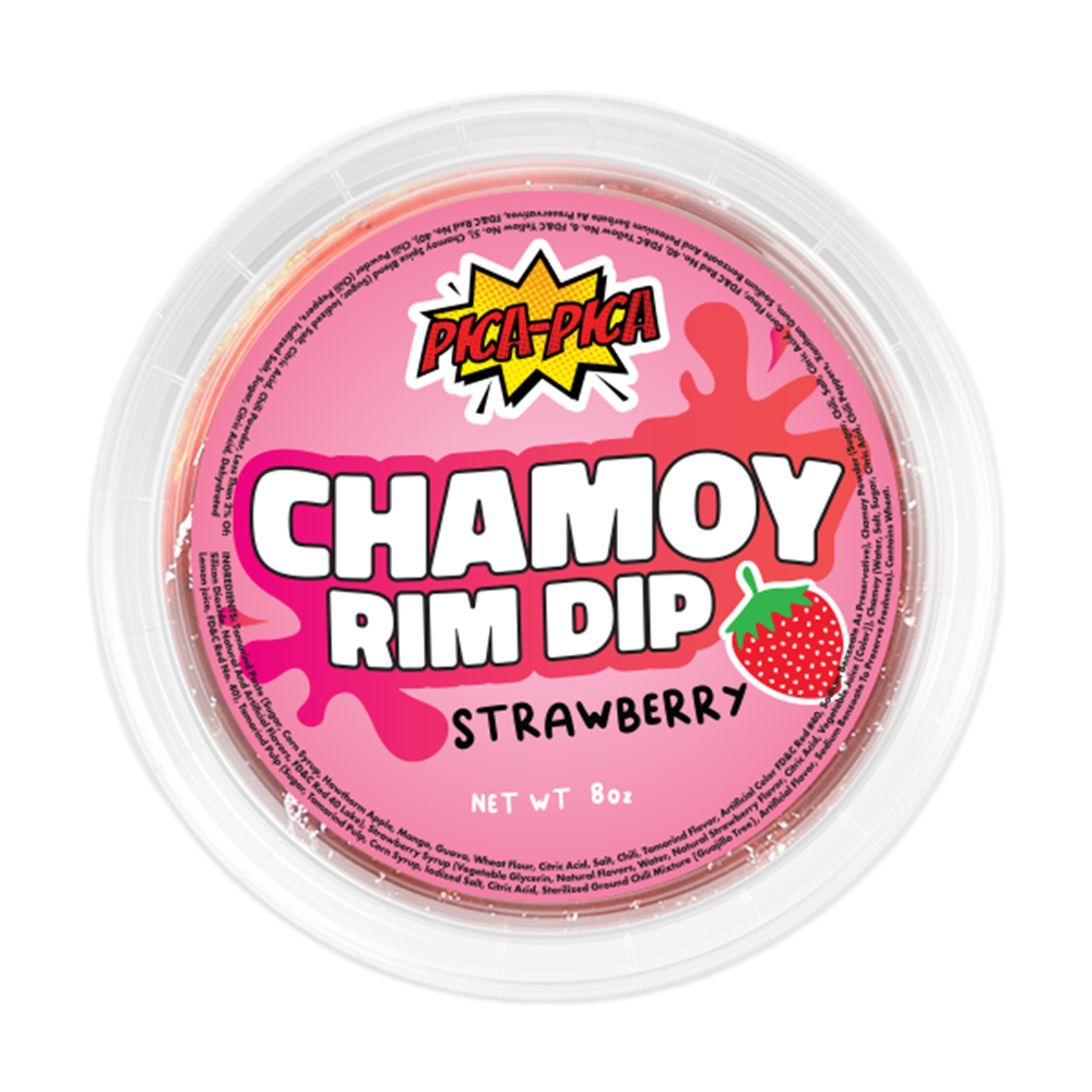 Strawberry Chamoy Rim Dip - PICA-PICA TX INC